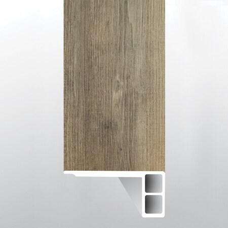 Msi LVT Trim LVT Maracay Brown, 2.75 in W x 94 in L, 0.75 in Thick ZOR-LVT-TR-0455